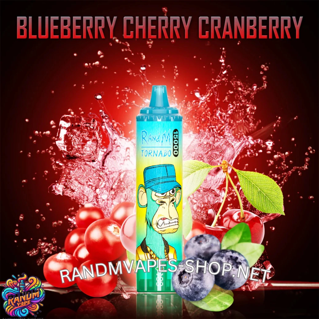 Tornado Vape 15000<br>Blueberry Cherry Cranberry