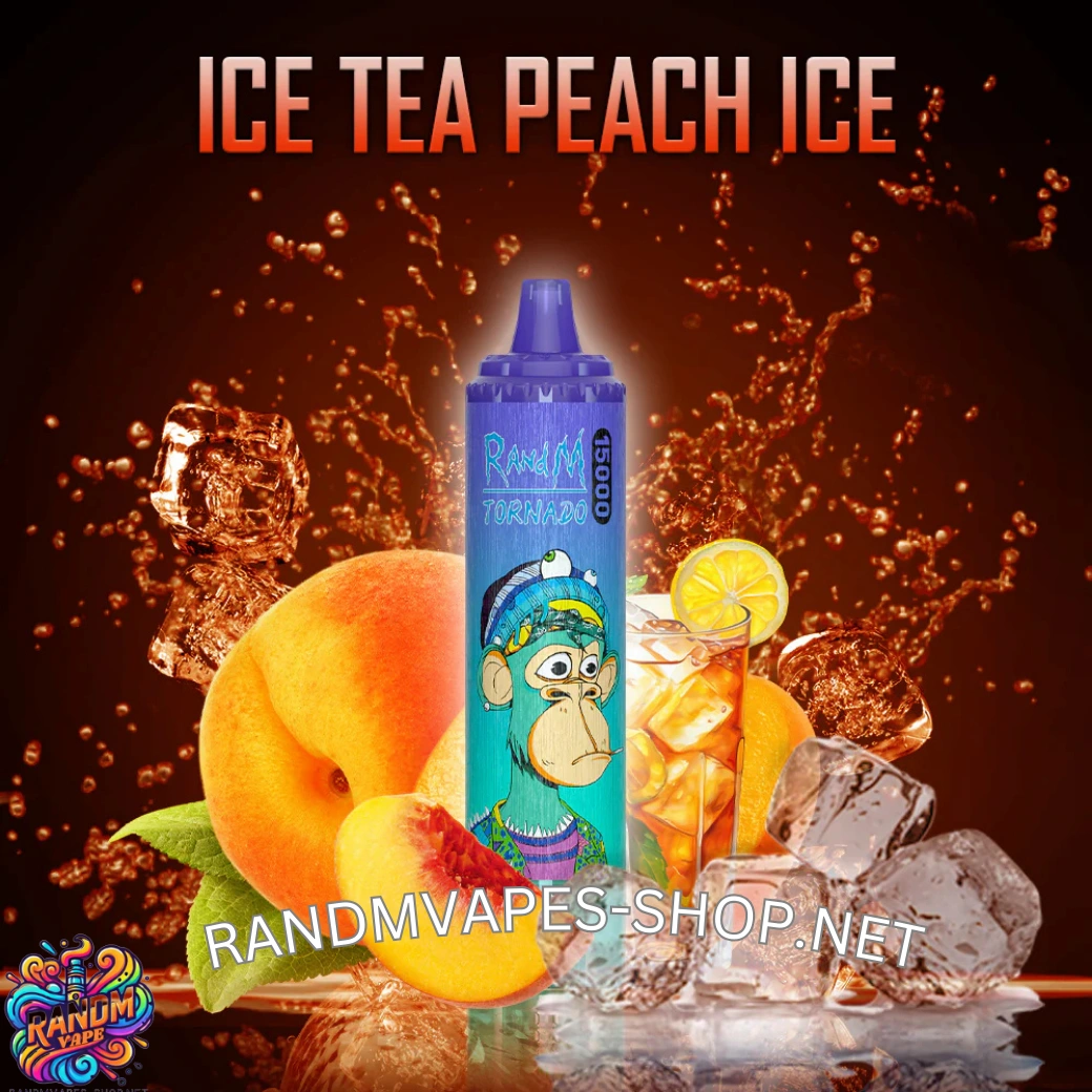 Tornado Vape 15000<br>Ice Tea Peach Ice