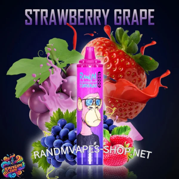 Tornado Vape 15000<br>Strawberry Grape