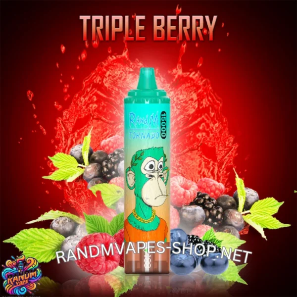 Tornado Vape 15000<br>Triple Berry