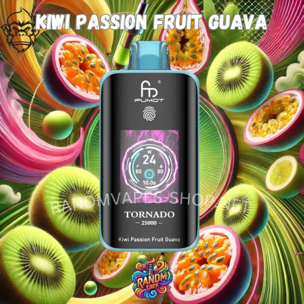 Tornado Vape 25000<br>Kiwi Passion Fruit Guava