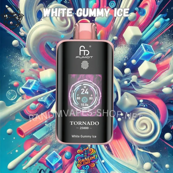 Tornado Vape 25000<br>White Gummy Ice