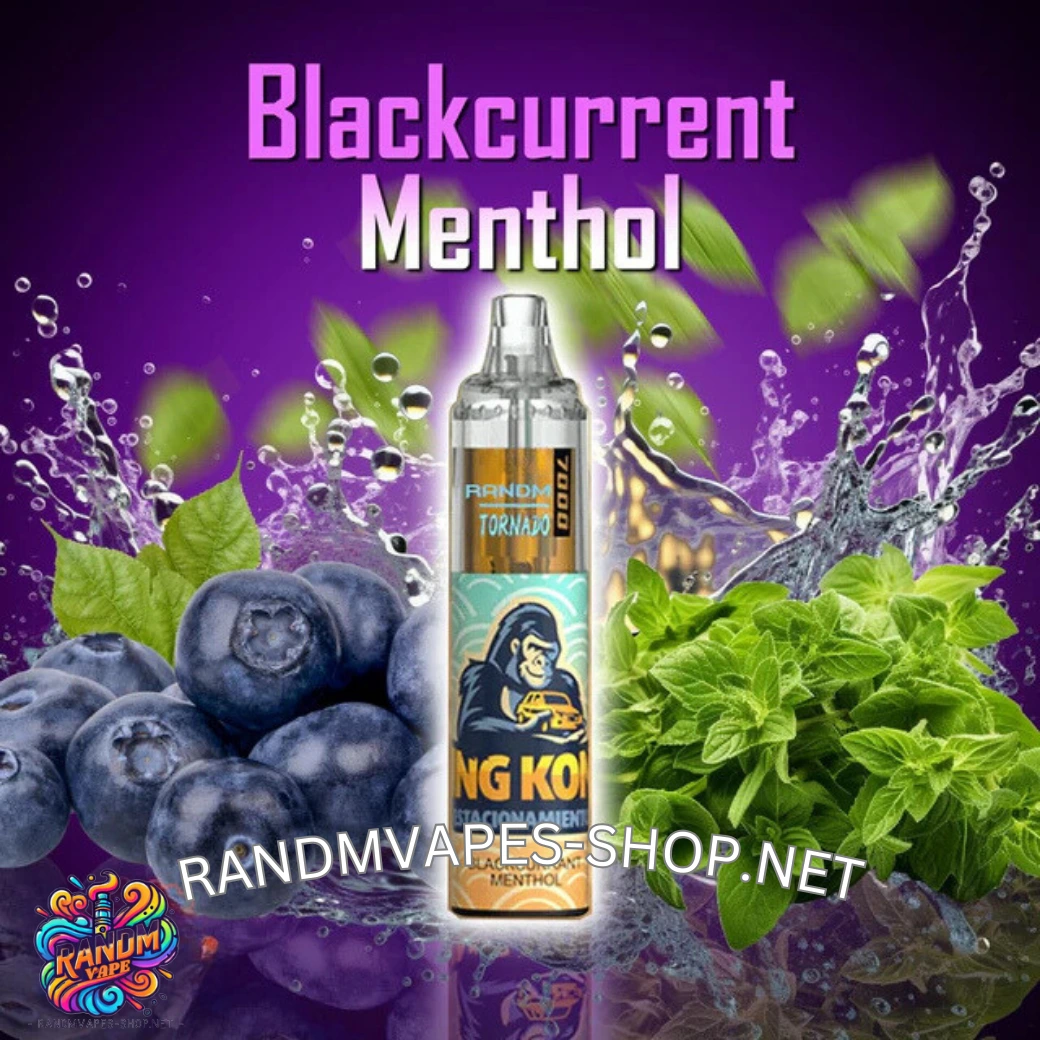 Tornado Vape 7000<br>Blackcurrant Menthol