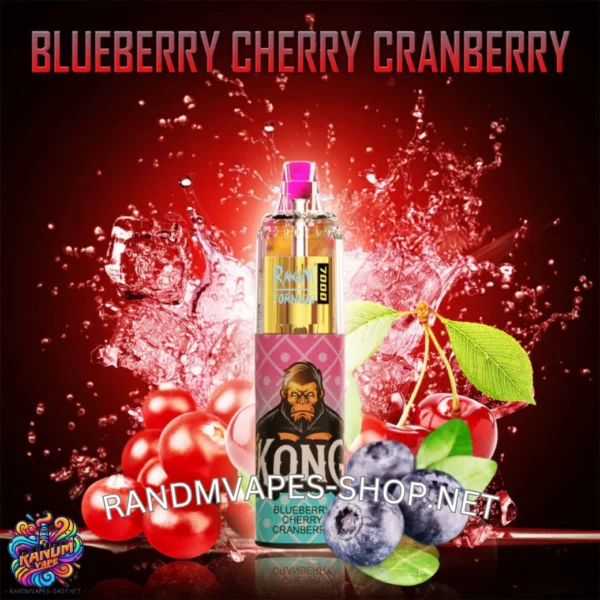 Tornado Vape 7000<br>Blueberry Cherry Cranberry