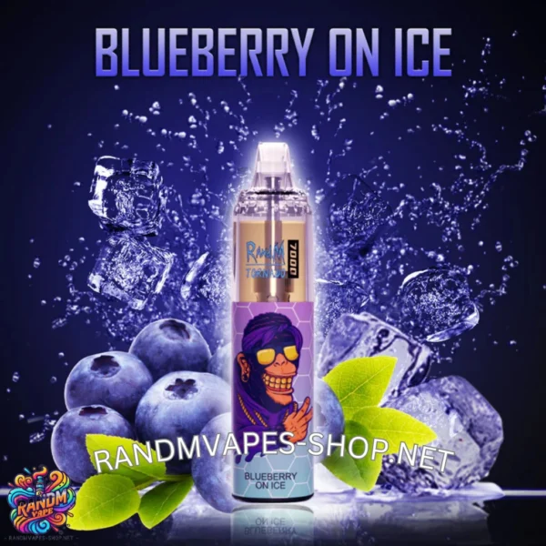 Tornado Vape 7000<br>Blueberry On Ice