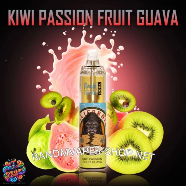 Tornado Vape 7000<br>Kiwi Passionfruit Guava