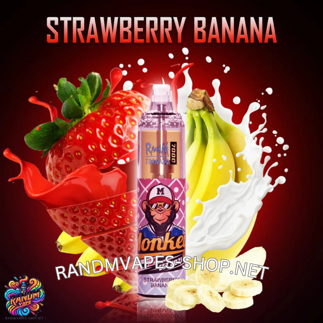 Tornado Vape 7000<br>Strawberry Banana