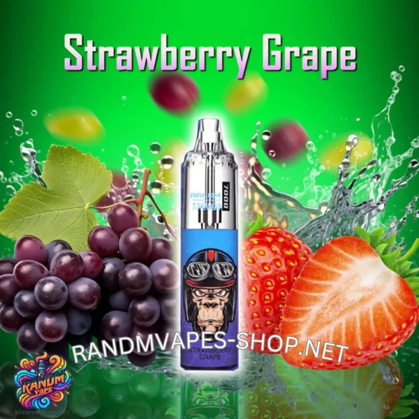 Tornado Vape 7000<br>Strawberry Grape