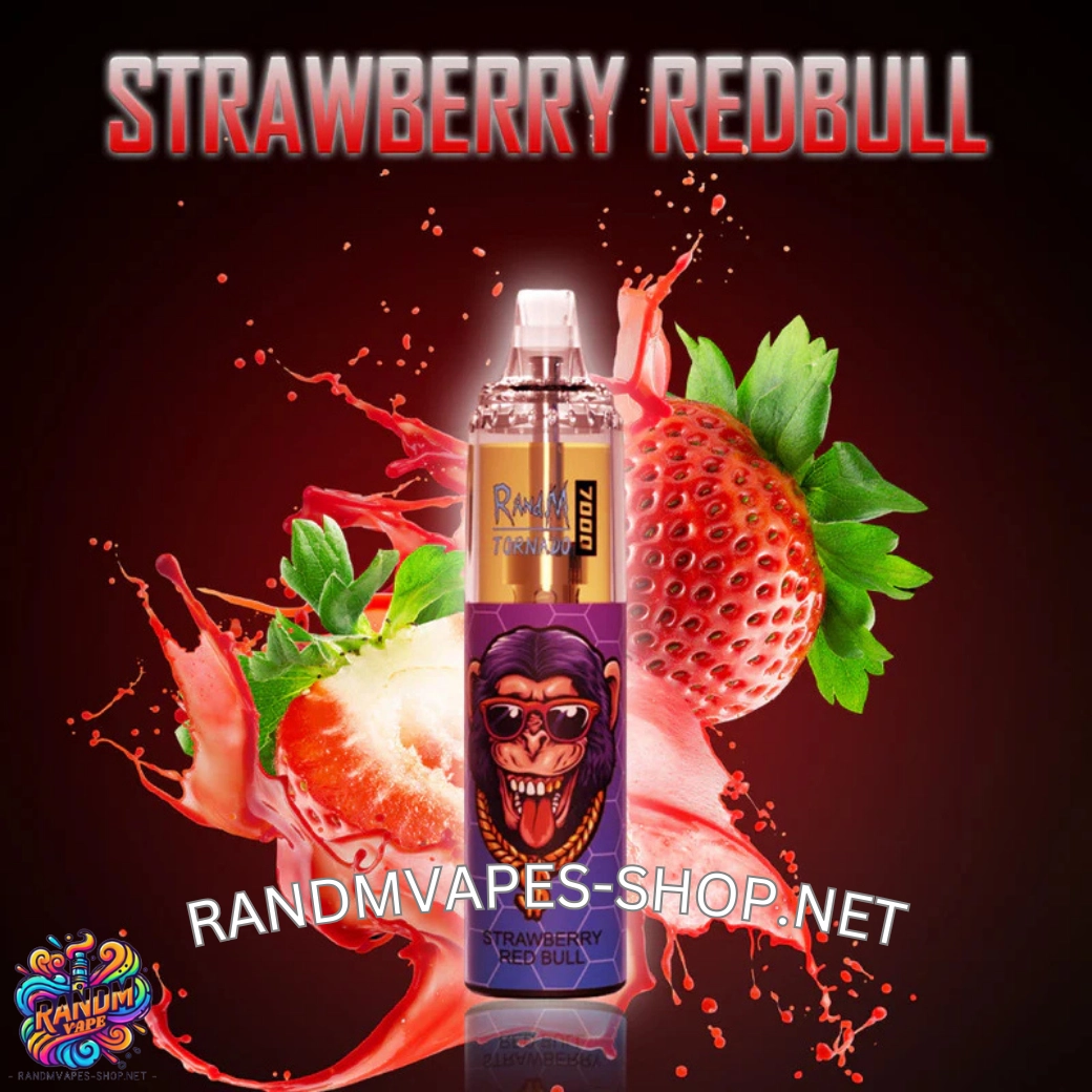 Tornado Vape 7000<br>Strawberry Redbull