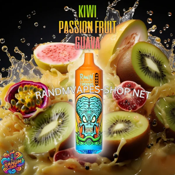 Tornado Vape 9000<br>Kiwi Passionfruit Guava