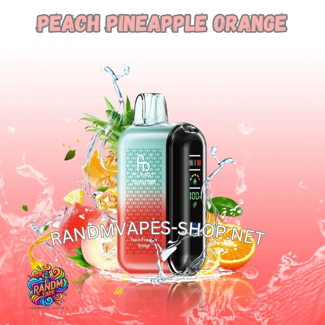 Tornado Vape 20000<br>Peach Pineapple Orange