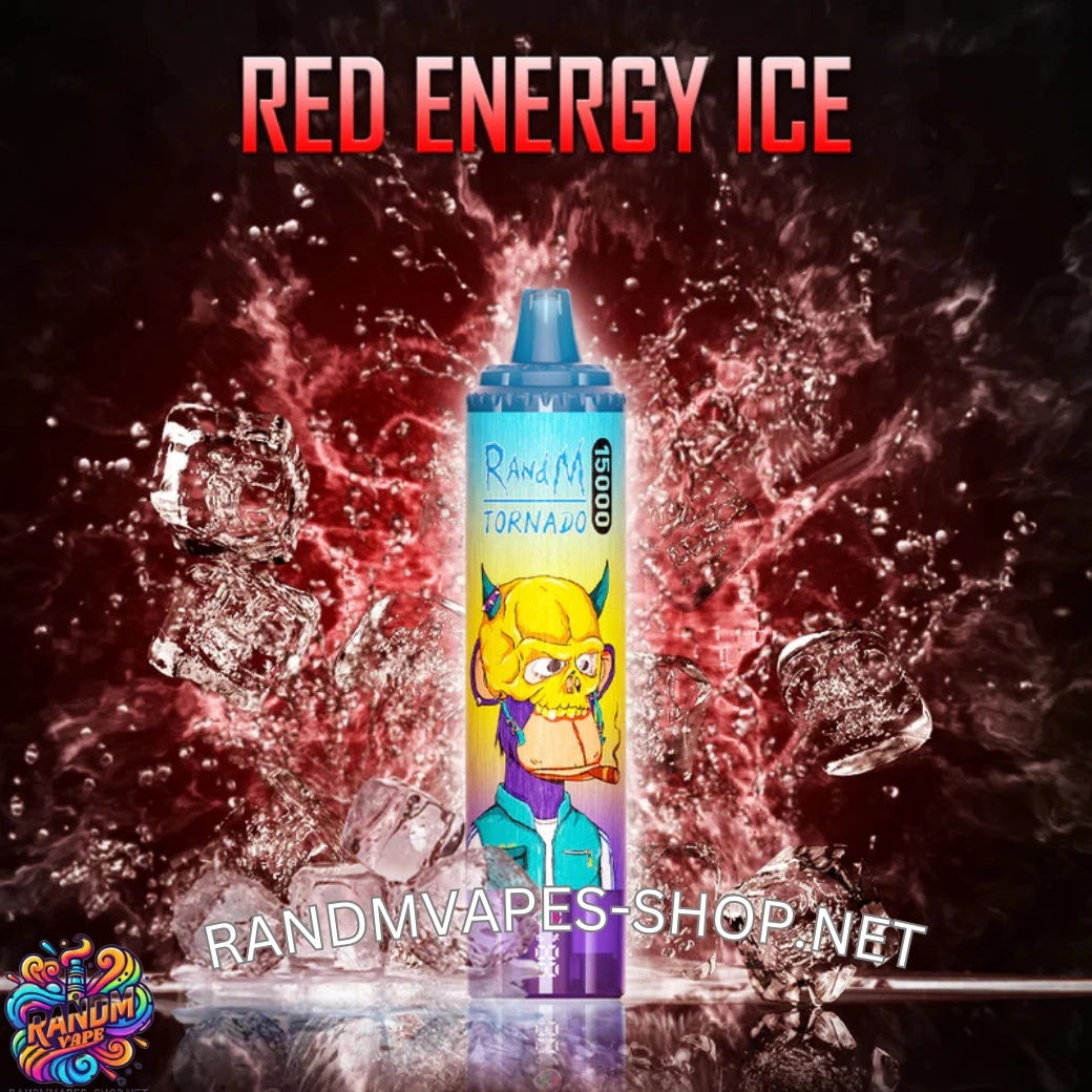 Tornado Vape 15000<br>Red Energy Ice